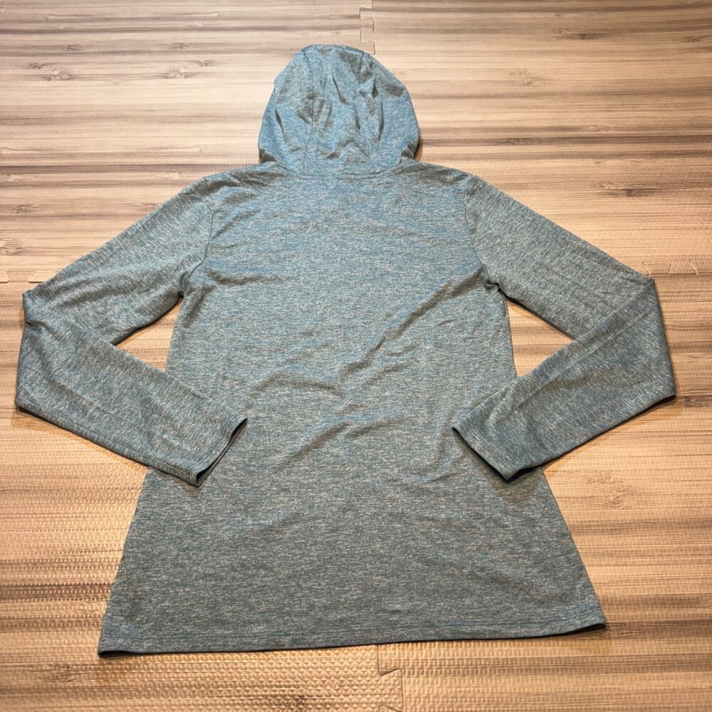 Nike Women's Blue Dri-Fit Lightweight Hoodie - Picture 3 of 3